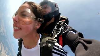 Skydive Castroville  Fernanda [upl. by Aihseyn]