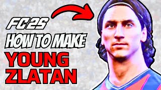 How to Create Young Zlatan Ibrahimovic in FC 25 [upl. by Carl484]