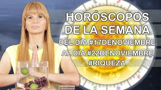 Horoscopos de la Semana del dia 17deNoviembre al dia 22deNoviembre tarot [upl. by Sackman36]