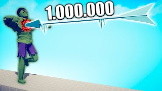 1000000 DAMAGE ICE ARCHER vs UNITS  TABS  Totally Accurate Battle Simulator 2024 [upl. by Flory93]