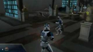 Star Wars Battlefront II  Coruscant Knightfall [upl. by Hayikat]