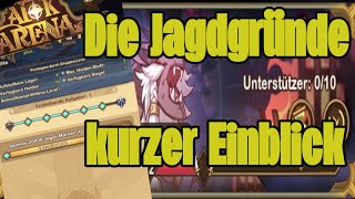 AFK Arena  Wie wird die Mini Abgrundexpedition  Die Jagdgründe im Überblick [upl. by Ennoirb210]