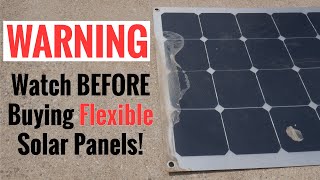 Watch This BEFORE Buying Flexible Solar Panels  ETFE Does Not Last [upl. by Par]