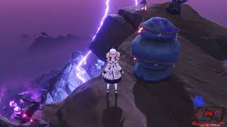 Search for the path to the warding stone genshin impactSeirai stormchasers part 3 quest [upl. by Rhianna]