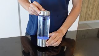 How to Use the Hydrohealth™ Hydrogen Water Bottle [upl. by Lejeune]