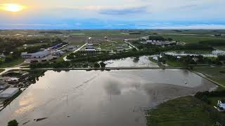 Sibley Iowa Flooding Friday Morning 62124 [upl. by Eillod315]