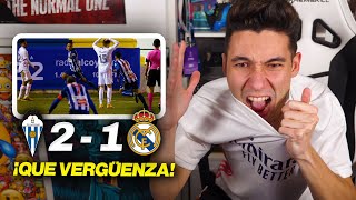 ¡RIDÍCULO HISTÓRICO REACCIONES DE UN HINCHA Alcoyano vs Real Madrid 21 [upl. by Anniala]