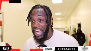 JOSHUA YOURE A COP OUT  DEONTAY WILDER RESPONDS TO AJ COMMENTS amp SAYS PARKER IS NOT CONFIDENT [upl. by Odlanier]