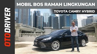 Toyota Camry Hybrid 2019  Review Indonesia  OtoDriver [upl. by Hogg]