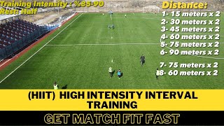 15 Minute PRO Level Soccer Interval Workout [upl. by Catie]