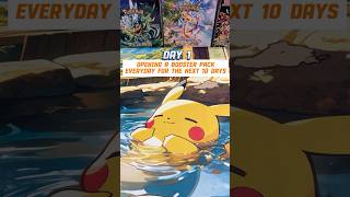 Day 1 Opening a Pokemon Booster Pack everyday for the next 10 days  Paldea Evolved pokemontcg [upl. by Rehctaht]