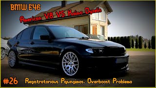 64l V8 VS 3l dyzelis Vaizdo registratorius Overboost  BMW E46 26 [upl. by Rahas40]