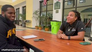 Woods Charter Girls Basketball Coach Carmen Wood talks about upcoming season  11724 [upl. by Dyun219]