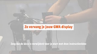 Hoe vervang ik mijn GWA 600display [upl. by Ahtnams]