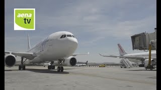 Aena  Inauguración del hub de Air Europa y de la alianza SkyTeam en el Aeropuerto de Barajas [upl. by Ahsekyt]