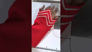 Sleeve sewing  Sewing tips and trick sewing sewinghacks [upl. by Abagael]