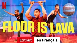 Floor Is Lava Saison 2 Extrait  BandeAnnonce en Français  Netflix [upl. by Reggy]