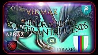 Vermax arrax y tyraxes Los dragoncitos negros House of the dragón🌋🐲🐲🐲🖤 [upl. by Chin290]