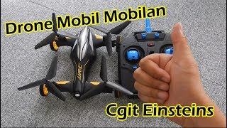 JJRC H23 Drone Murah Ajaib Bisa Jadi Mobil Mobilan xD [upl. by Nert]