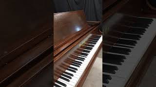 Knabe Grand piano equipped with QRS PNOMation system [upl. by Cerf]