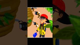 মৌমাছির চাক ধিরে ধরল 🐝Bangla Cartoon  Bhuter Cartoon shorts cartoon [upl. by Duma525]