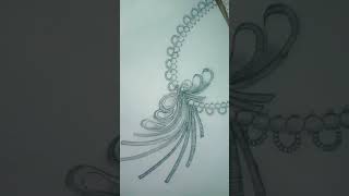 Jewellery Design drawing 🥰art drawing [upl. by Suiramed673]