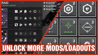 How to unlock new mods in Destiny 2 [upl. by Juli]