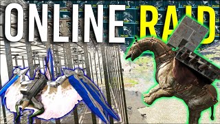 How a 60000 HOUR Alpha Tribe RAIDS For 678 Cryo TAMES In ARK [upl. by Ailyt]