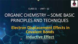 Organic Chemistry Electron displacement effects in Covalent Bonds Part3 Inductive effect Malayalam [upl. by Oilasor23]