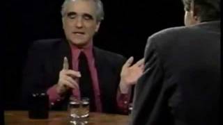 Martin Scorsese interview Charlie Rose [upl. by Eelydnarb]