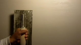 How to Smooth Out Uneven Plaster With a Skim Coat [upl. by Erehc]