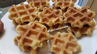 How to Make WAFFLES GALETTE CONGOLAISE [upl. by Ansev445]