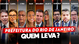 PRÉ CANDIDATOS A PREFEITURA DO RIO DE JANEIRO EM 2024  LISTA COMPLETA  riodejaneiro [upl. by Nilorac256]