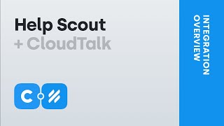 Help Scout  CloudTalk  Integration Overview Helpdesk  Phone System Integration [upl. by Leidgam]