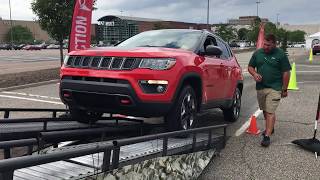 Get an Inside Look at the 2017 Jeep Compass Trailhawk in Action [upl. by Millur]