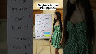 SAYINGS PART 1  Learn Tagalog Philippines [upl. by Llednor950]