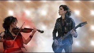 Rock Violin Girl plays Smoke On The Water Deep Purple Cover [upl. by Sorilda]