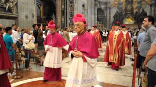 Vespers in St Peters Basilica [upl. by Huskey729]