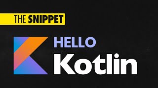 Kotlin First Impressions [upl. by Rukna545]