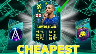 89 CalvertLewin Moments SBC Cheapest Solution FIFA22 [upl. by Ahcila942]