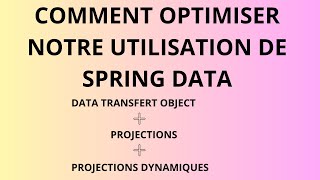 Comment optimiser mon utilisation de spring data et améliorer la performance de mon logiciel [upl. by Isador486]