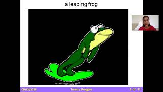 CBSE IV ENGLISH TWENTY FROGGIES [upl. by Noroj]