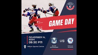 Away Game Live Stream Version Oakville Rangers U10B vs Milton Winterhawks Nov14th 2024 [upl. by Ilke]