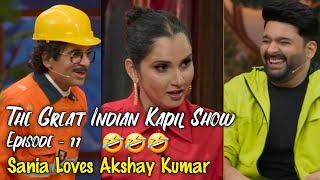 The Great Indian Kapil Show  Episode11  Sania Mirza Reveals Her Secret  Funny Comedy Video [upl. by Norreg]