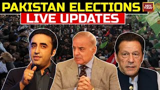 Pakistan Election 2024 LIVE Updates  Pakistan Polls 2024  Pakistan News LIVE  India Today News [upl. by Ahsenev646]