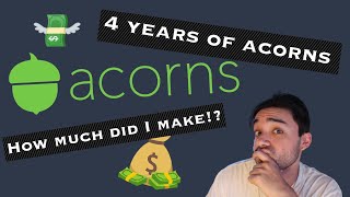 Acorns Investment App  Aggressive Portfolio After 4 Years  2021 [upl. by Pavel299]