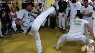 Roda de Capoeira na Cordão de Ouro SP Mestre Suassuna 23112022 completa [upl. by Hgielsel]