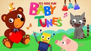 123 Kids Fun BABY TUNES  Top Kids Music Games for Kids  App for Toddlers and Preschoolers [upl. by Aisitel]