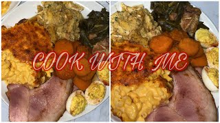 COOK WITH ME  THANKSGIVING DINNER 🥘 VLOG STYLE ❤️ [upl. by Enad]