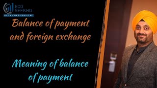 BALANCE OF PAYMENT  MEANING EPISODE 2 [upl. by Maida]